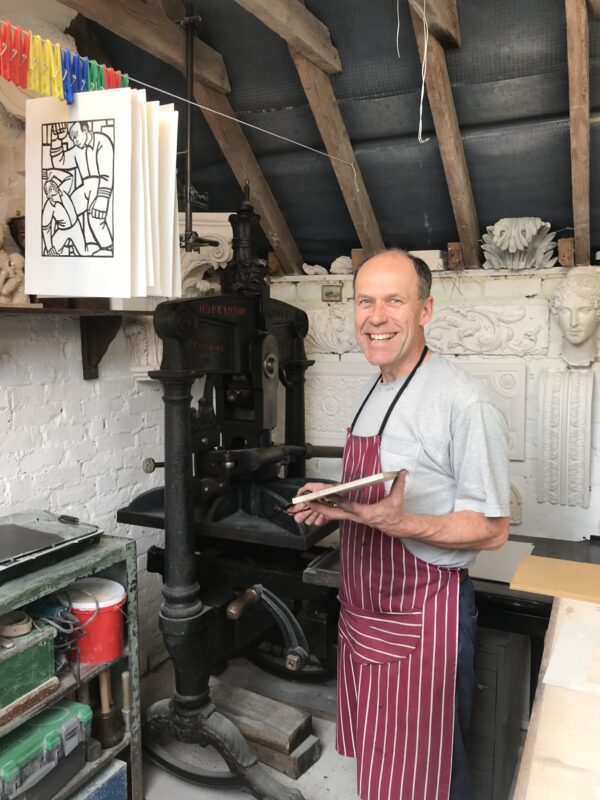 Talk and Tea: Wood Engraver Harry Brockway