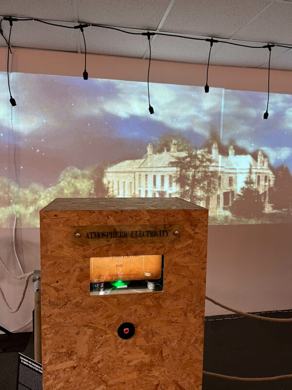 A photograph of an installation.